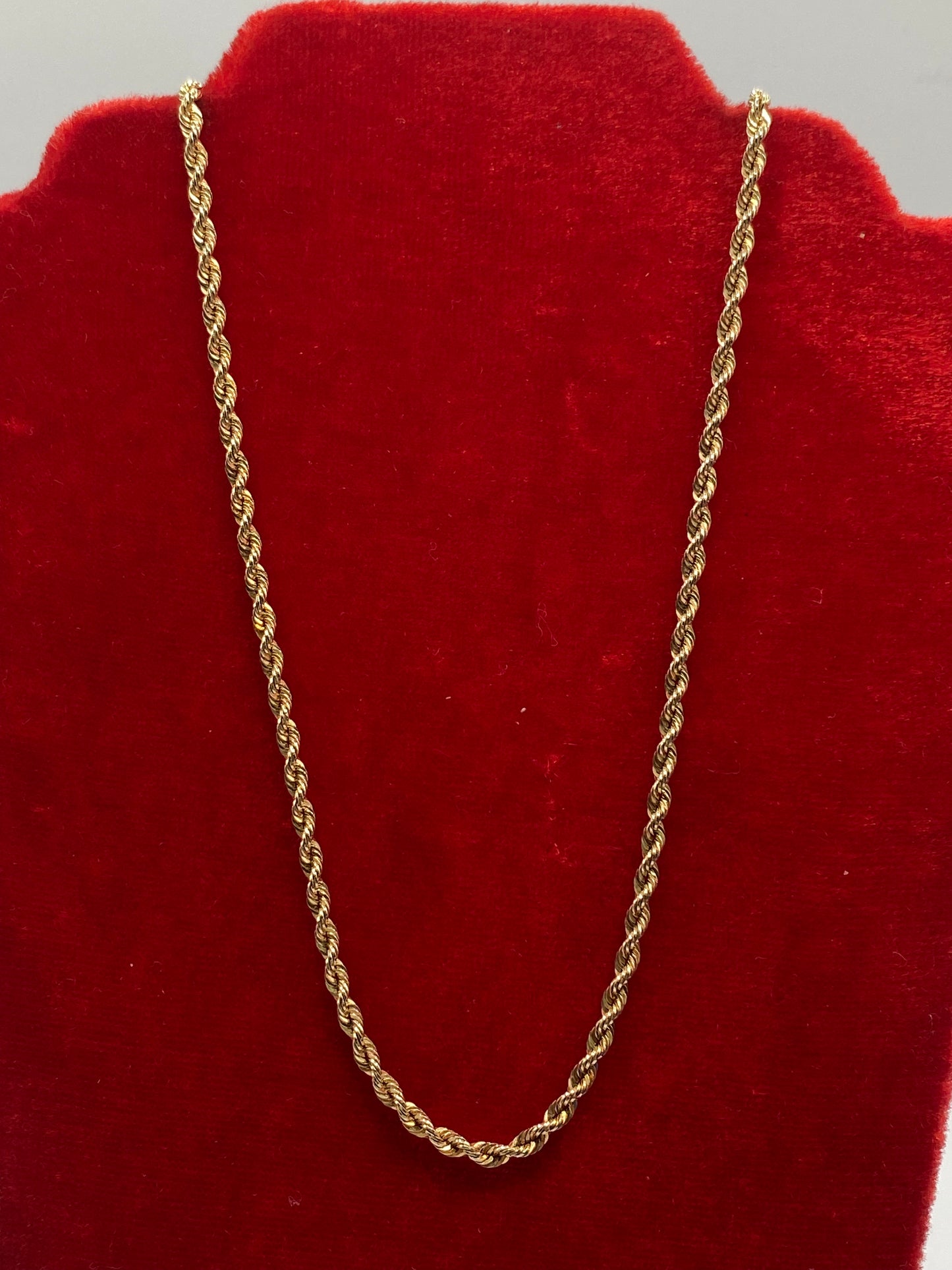 Love Earth Sterling Silver & Gold Filled Rope Chain