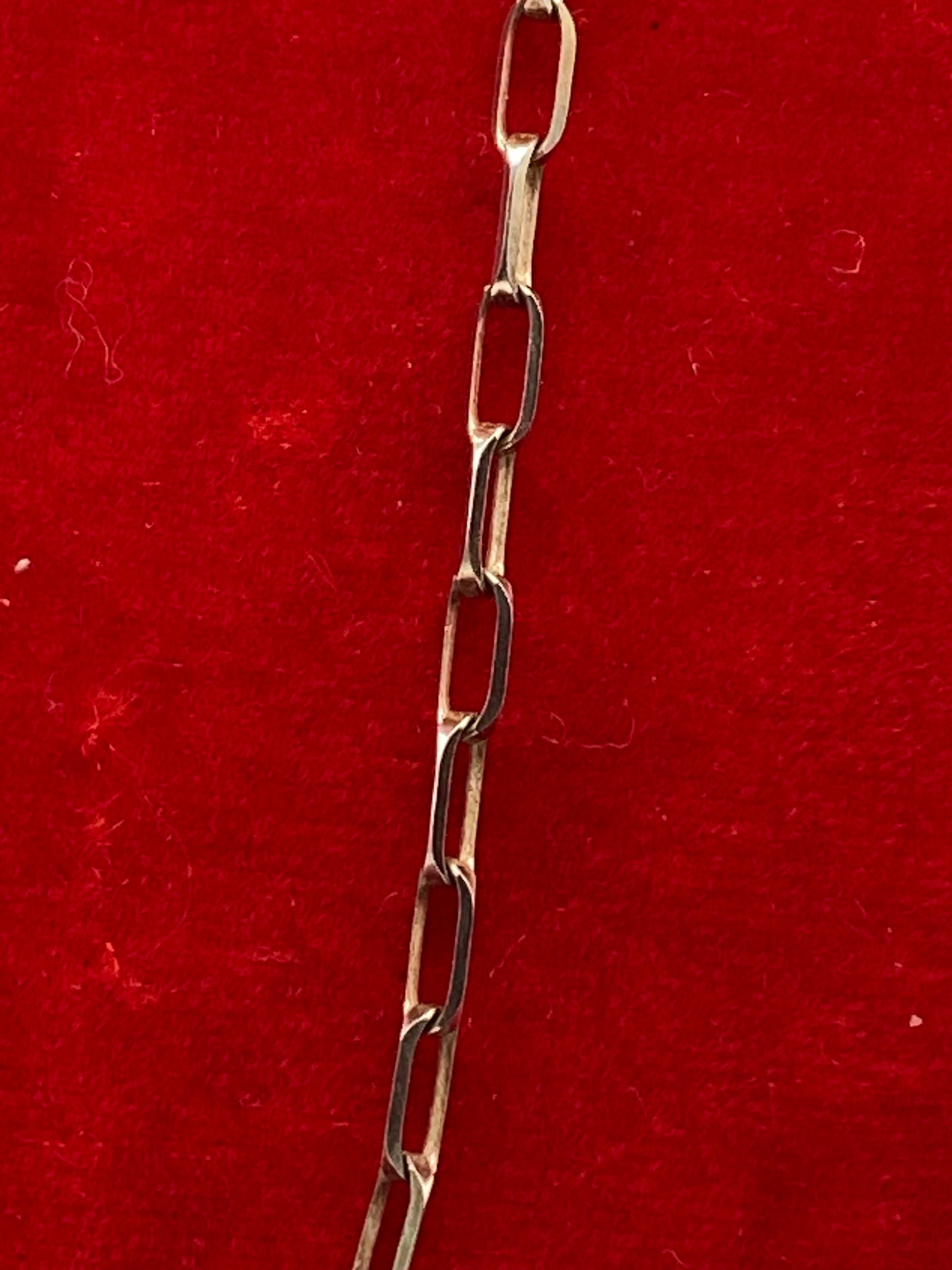 Sterling Silver Paper Clip Chain