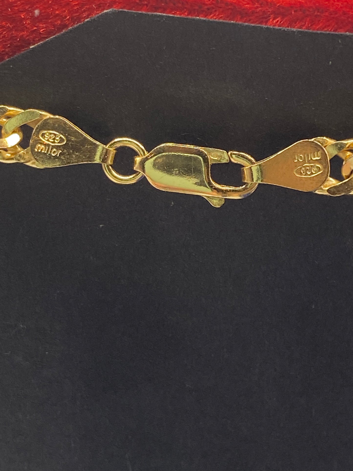 Sterling Silver Vermeil Twisted Chain