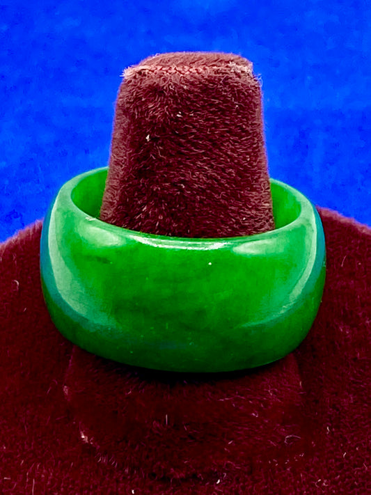 Green Jadeite Ring