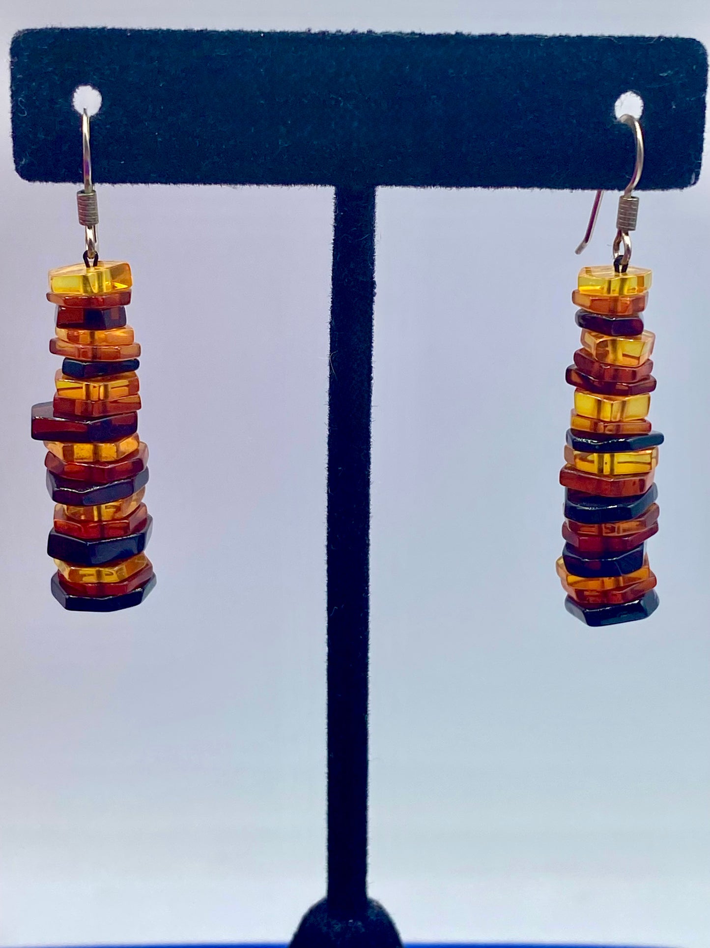 Baltic Amber Sterling Silver Earrings