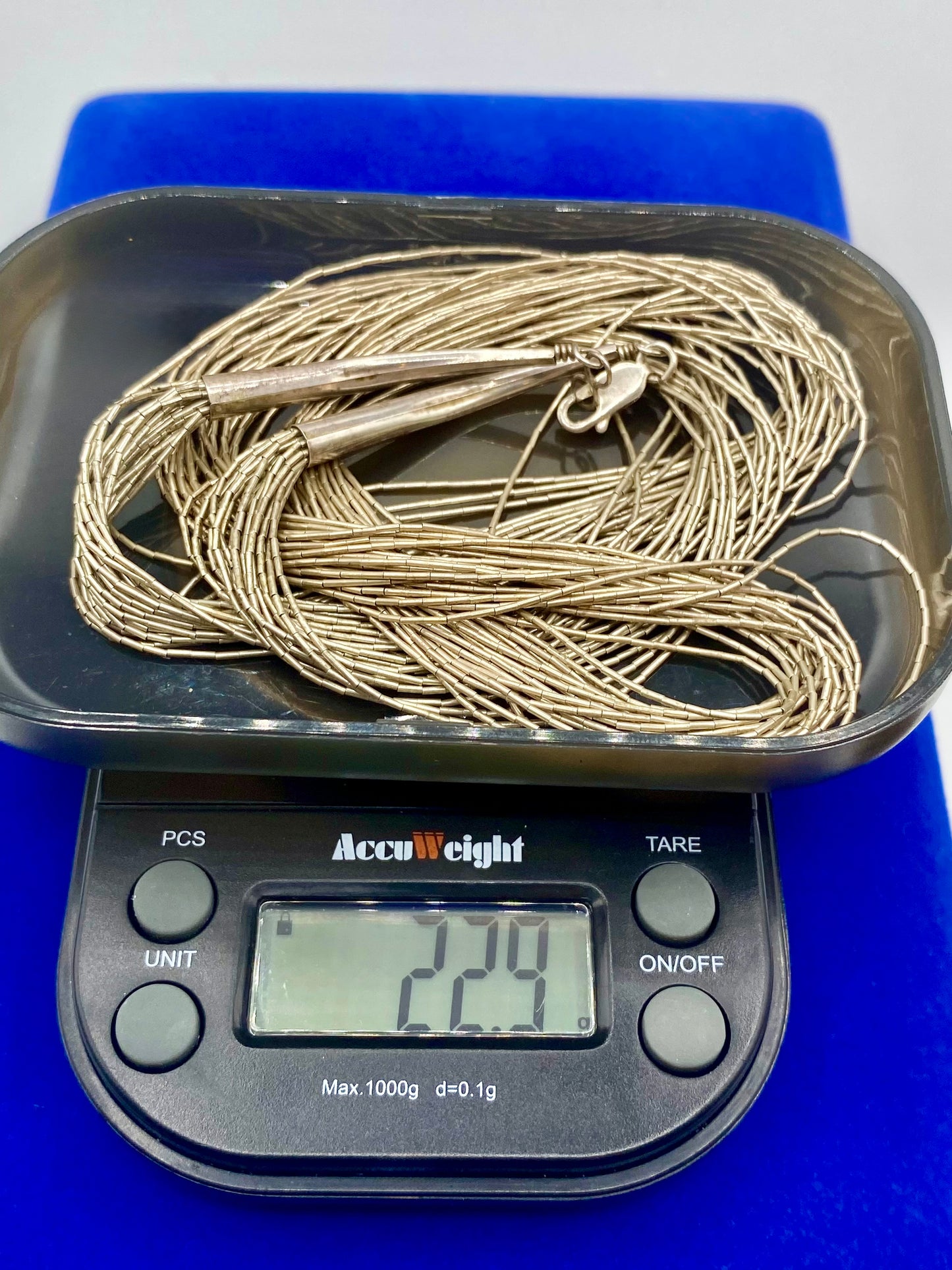 Sterling Liquid Silver Necklace