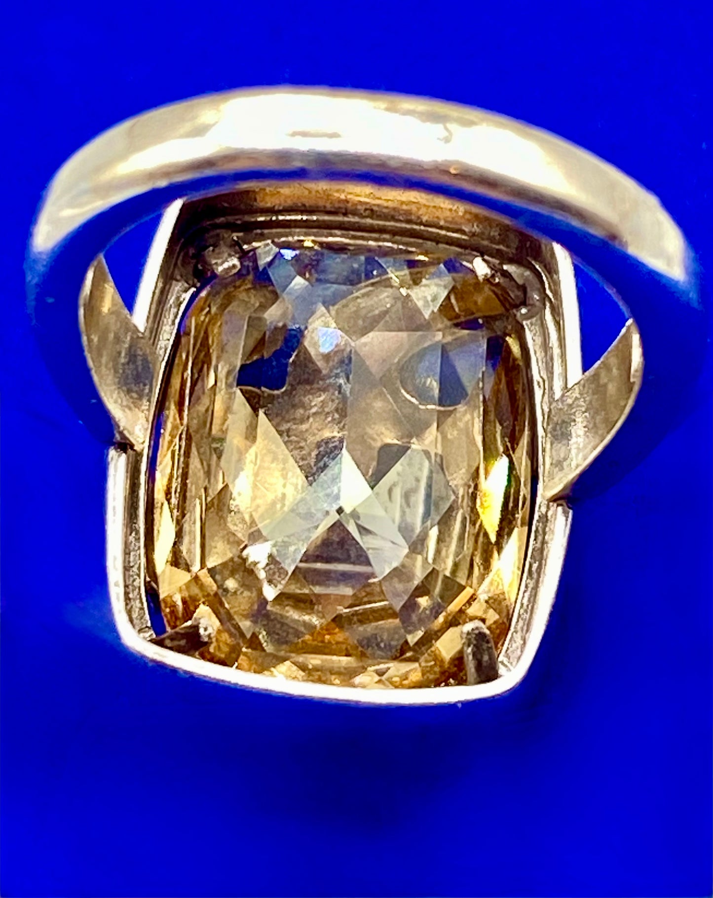 Brighton “Tender Hearts” Silver Tone & Crystal Ring