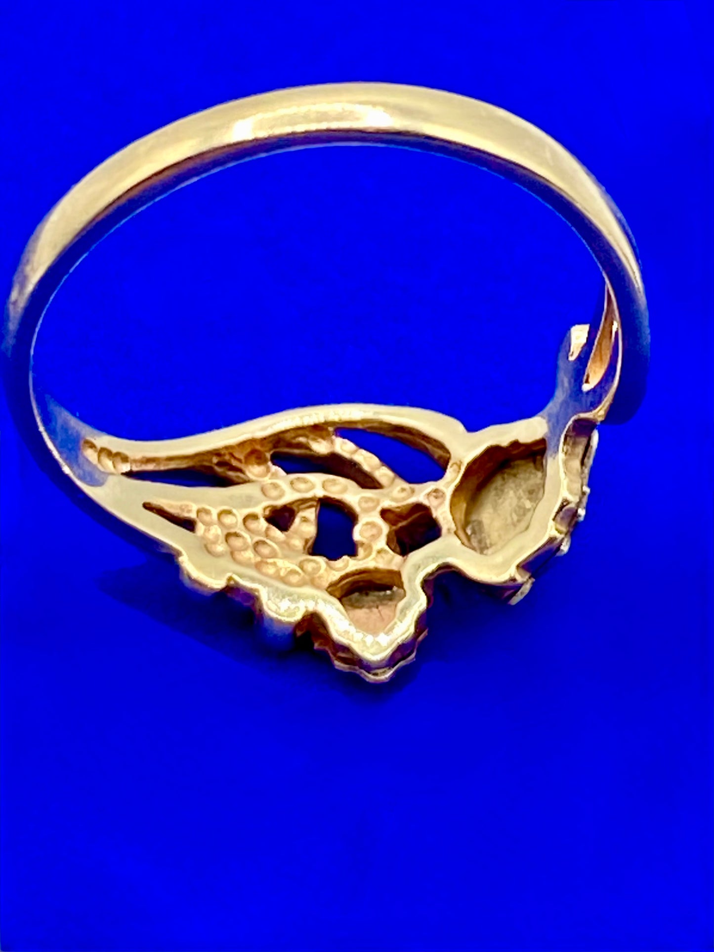 10K Solid Black Hills Gold Ring