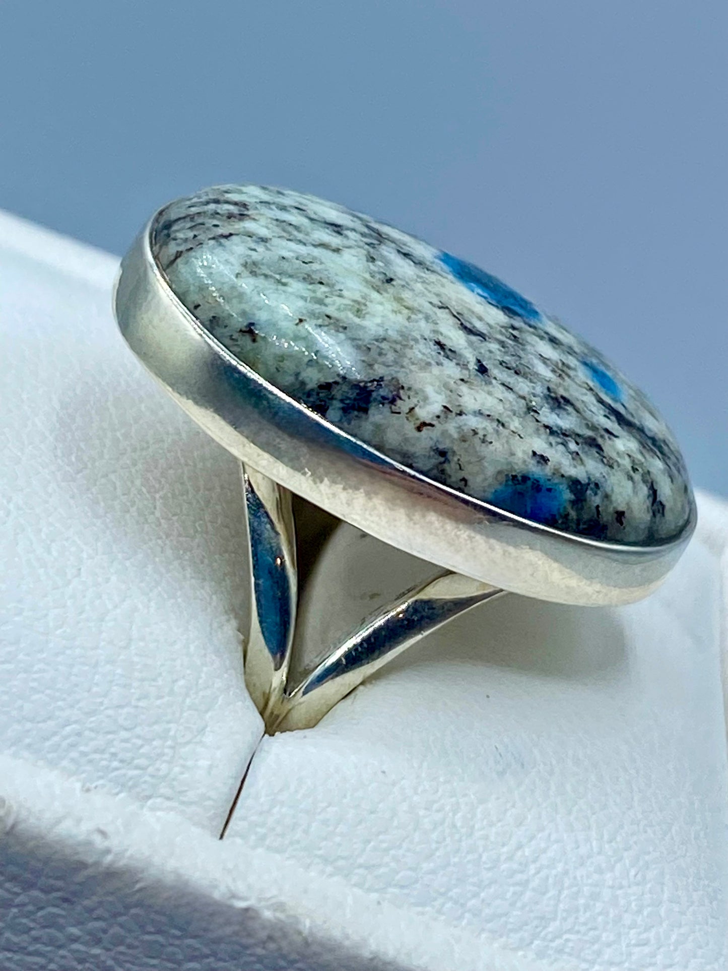 Sterling Silver K2 Jasper Ring