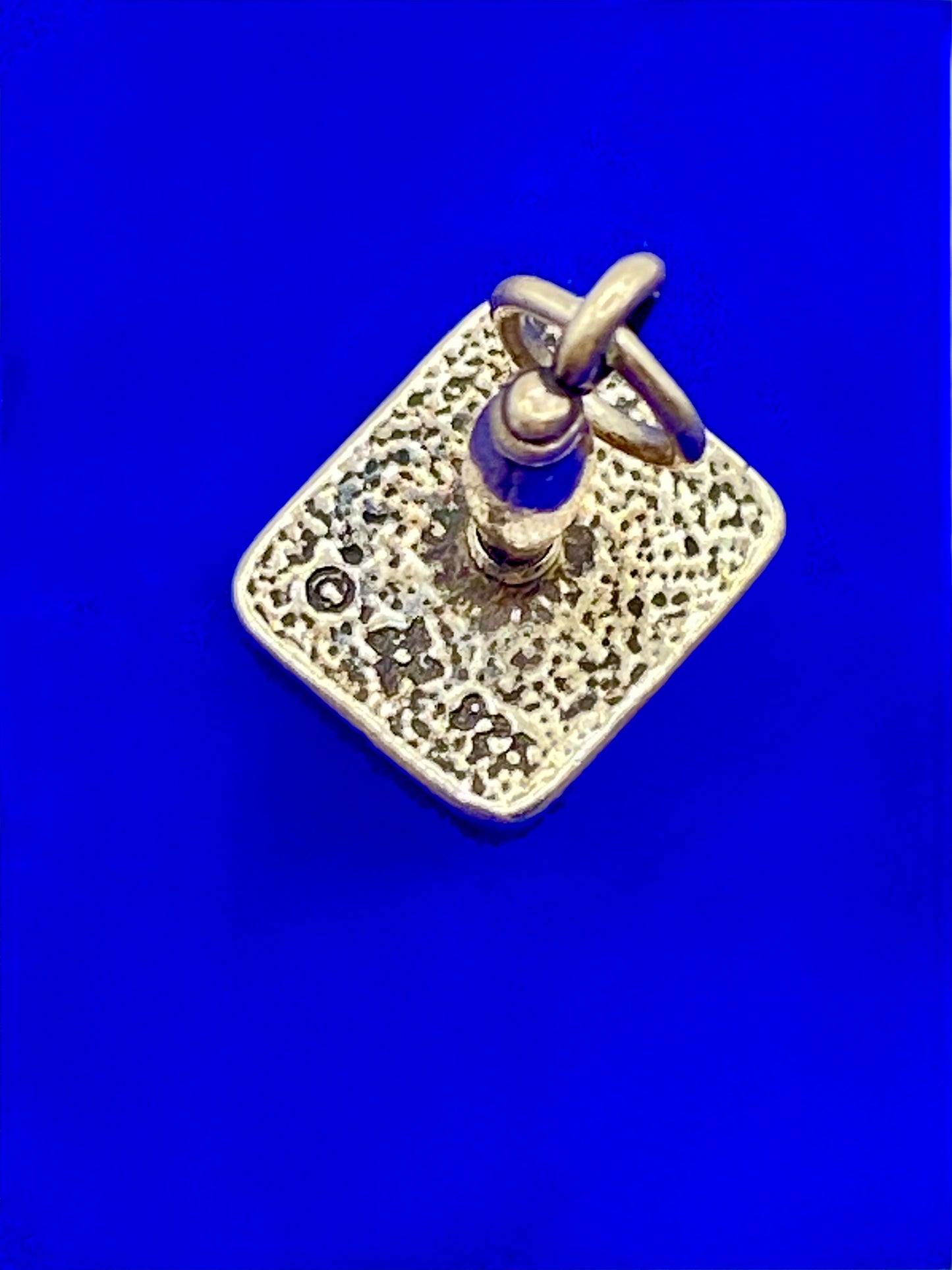 Sterling Silver “I Love You” Stamp Charm