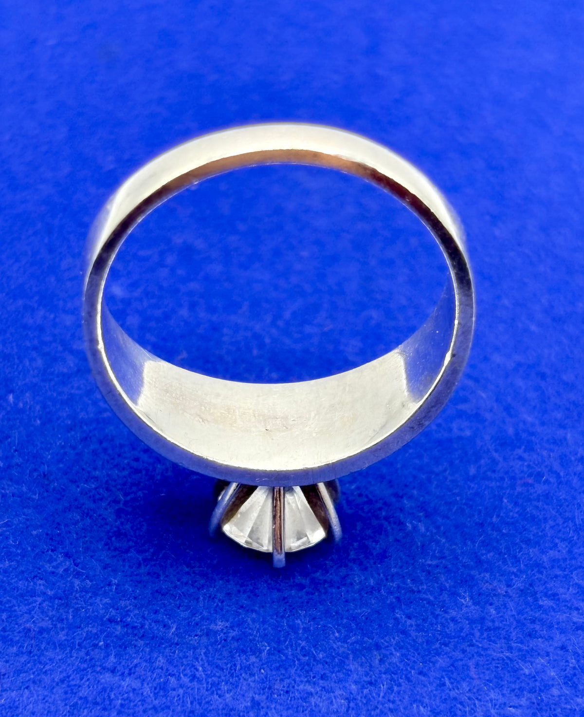 Sterling Silver Solitaire Style CZ Ring