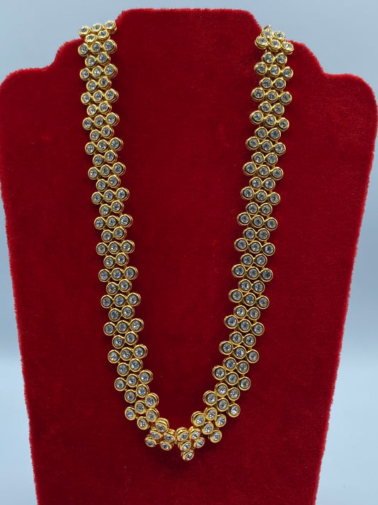 Monet Rhinestone Choker Necklace