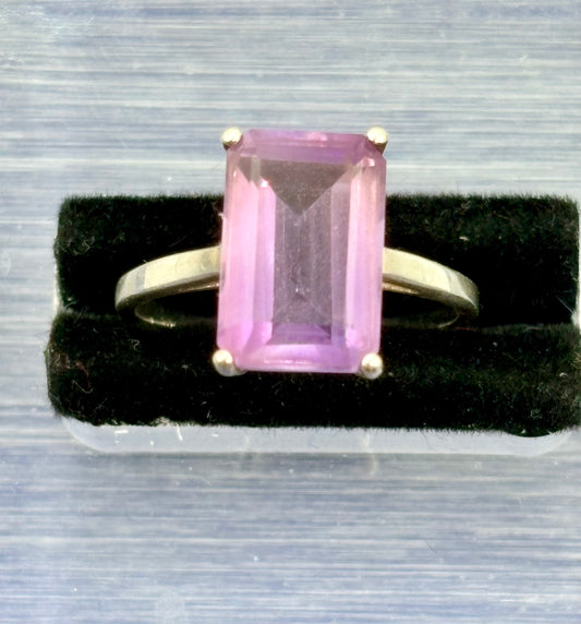 Sterling Silver Amethyst Ring