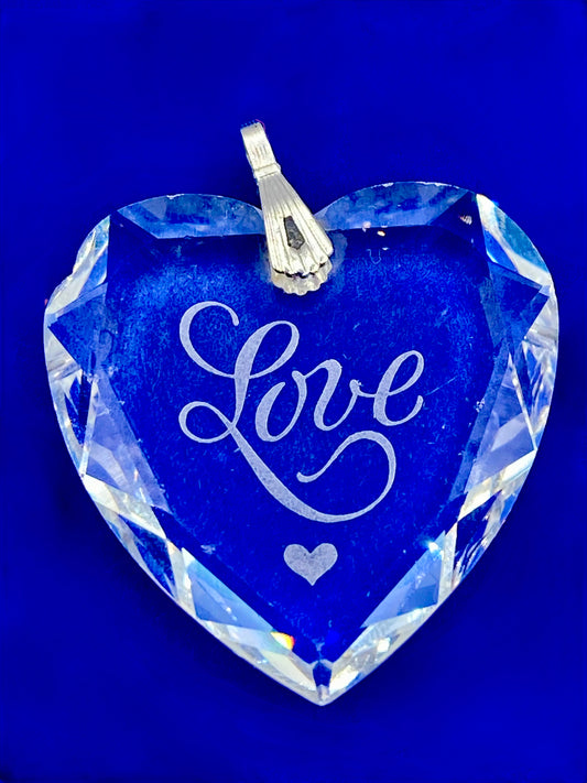 Hallmark Crystal Love Heart Pendant