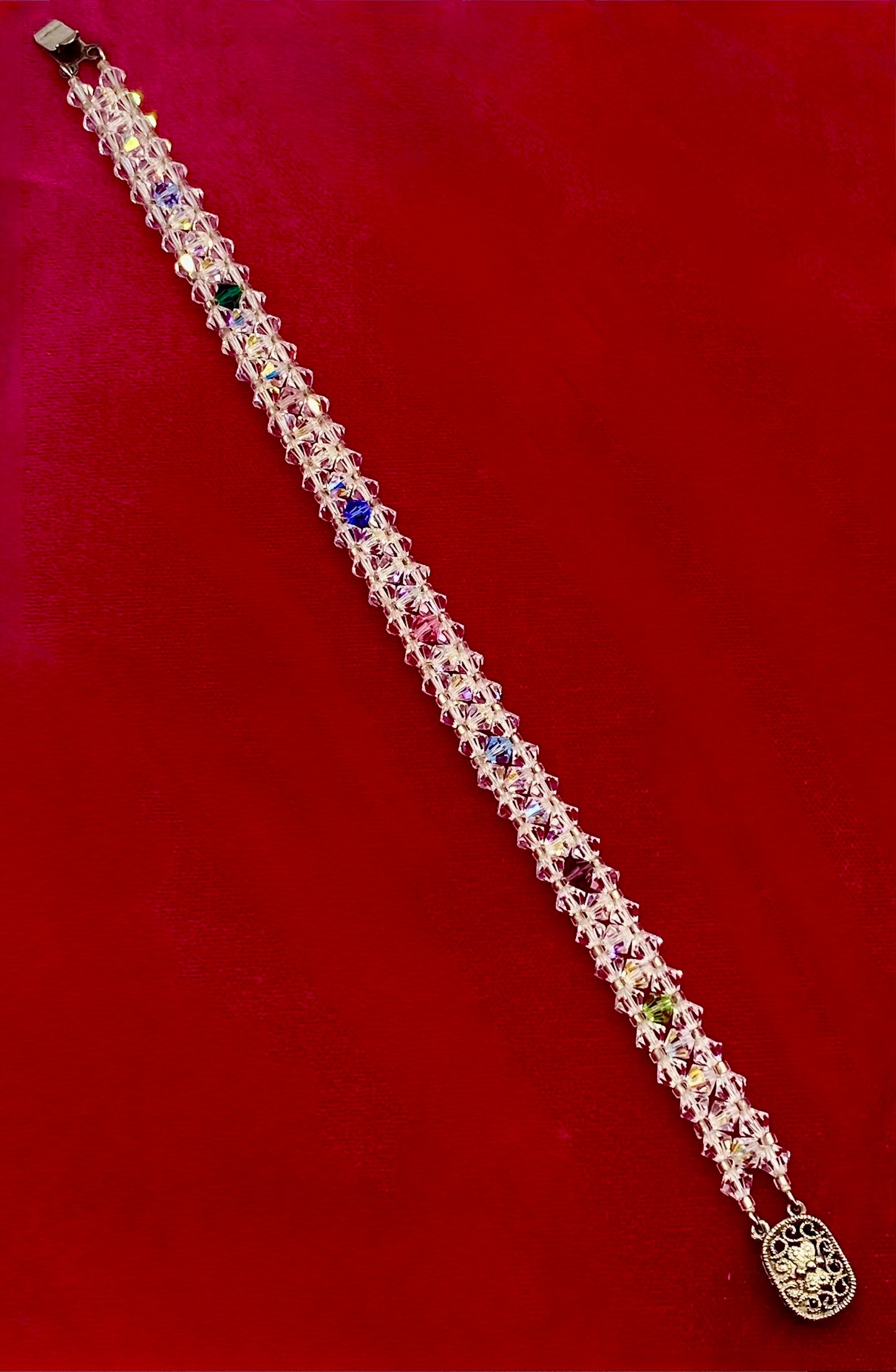 Crystal Beaded Bracelet