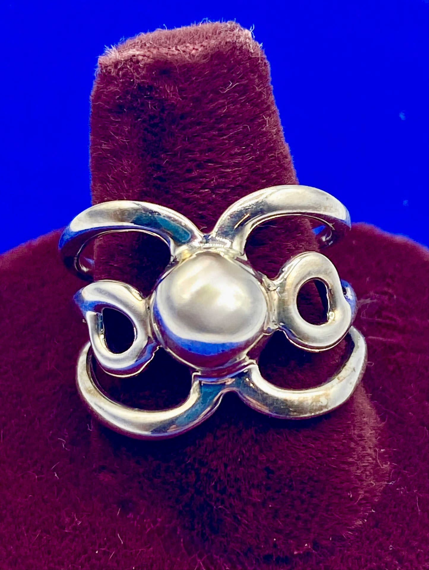 Sterling Silver ATI Mexico Circle Ring