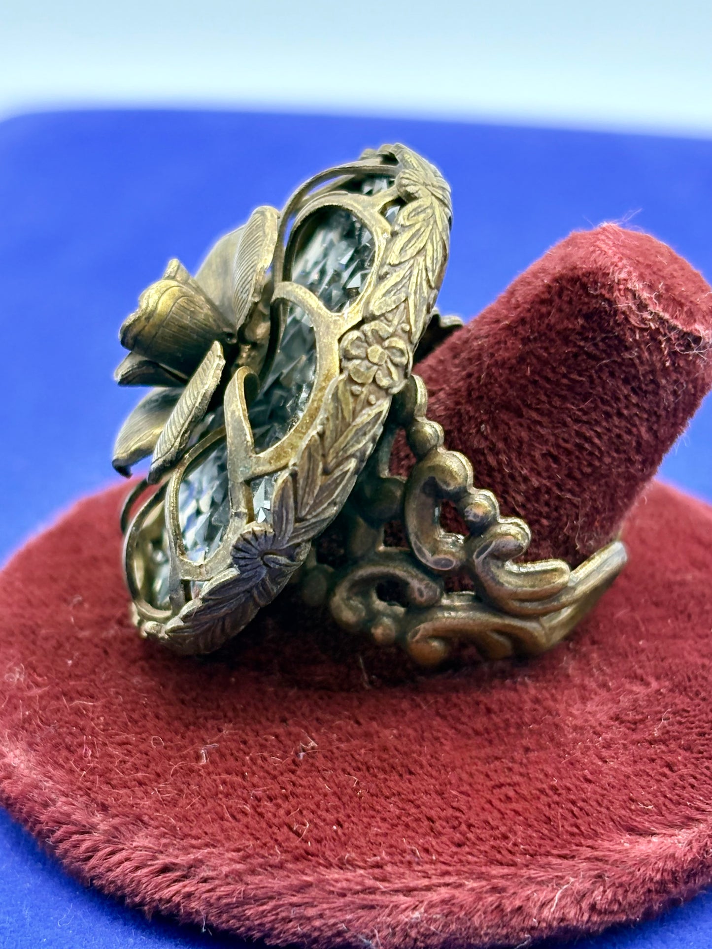 Ollipop Inc. Rose Cage Ring