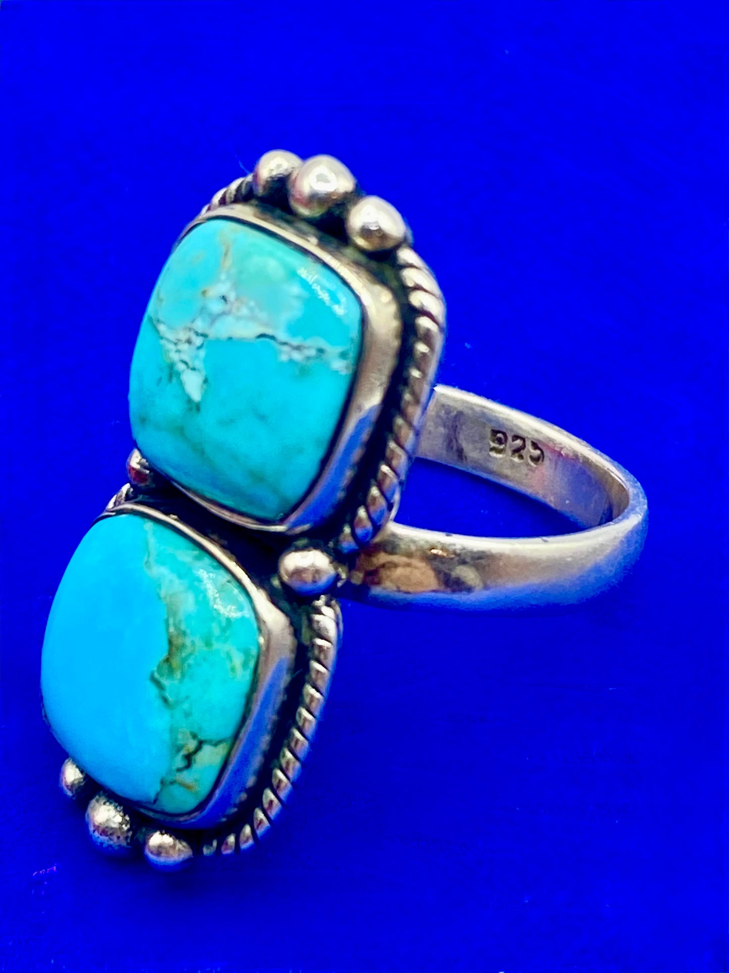 Sterling Silver Southwestern Turquoise Ring