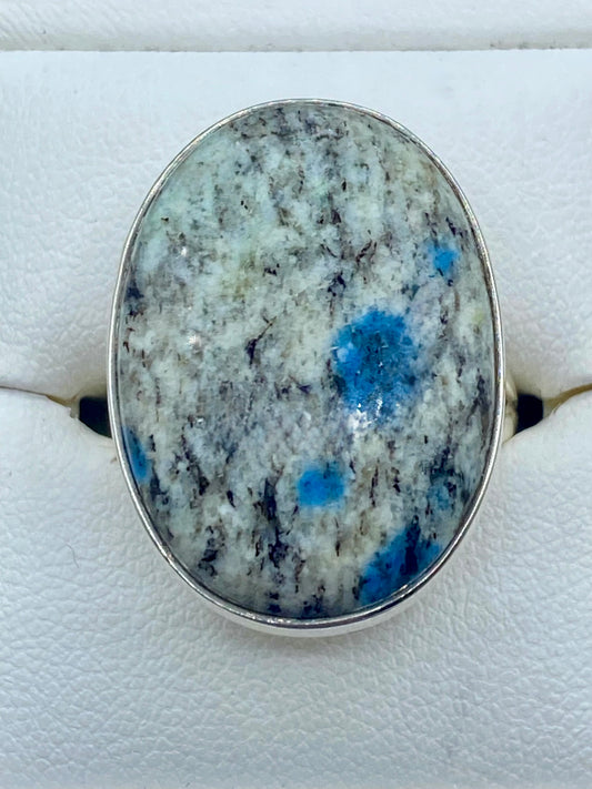 Sterling Silver K2 Jasper Ring