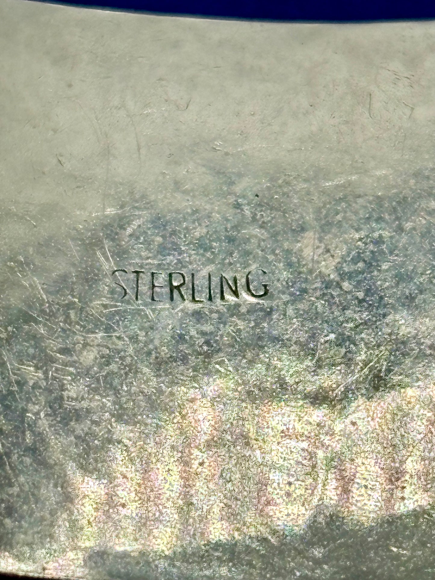 Sterling Silver Hammered Cuff Bracelet