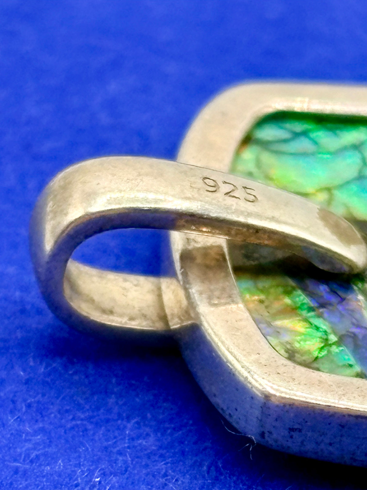 Sterling Silver Opal Pendant