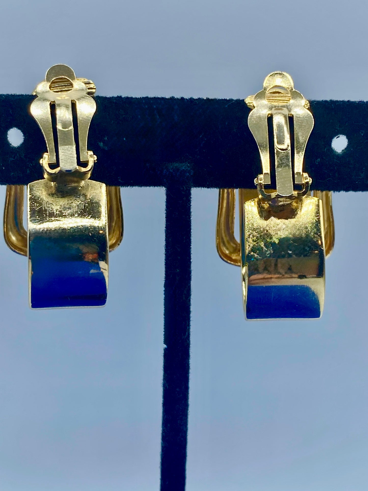 Vintage Gold Tone Belt Buckle Clips