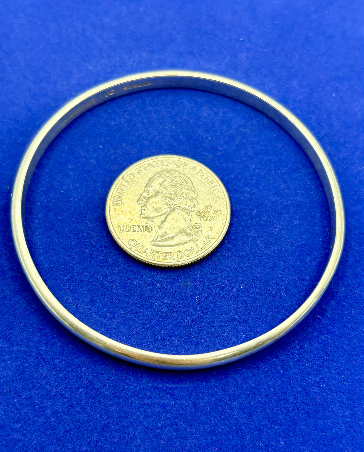 Sterling Silver Irene Chiquito Navajo Bangle Bracelet