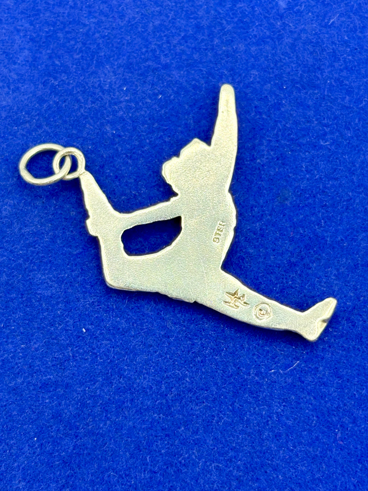 Sterling Silver Gymnastics Charm