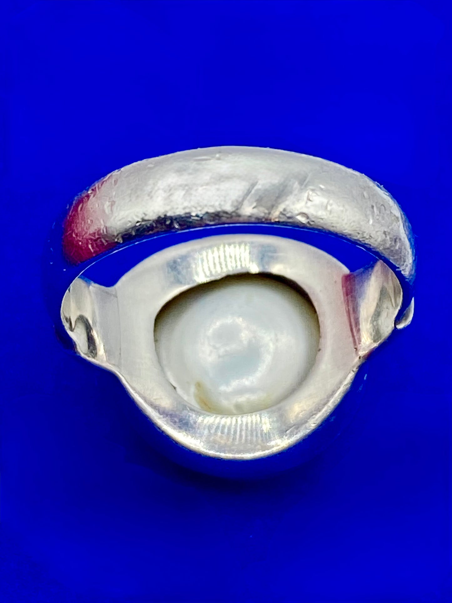Sterling Silver SARDA Pearl Ring