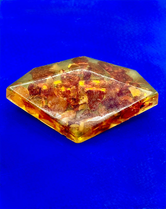 Vintage Amber Brooch