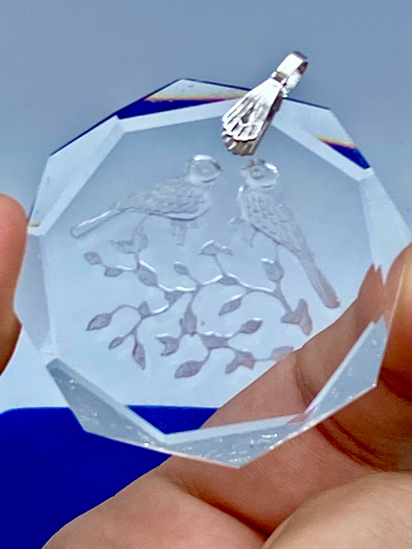 Hallmark Cards Inc. Little Gallery Crystal Bird Pendant