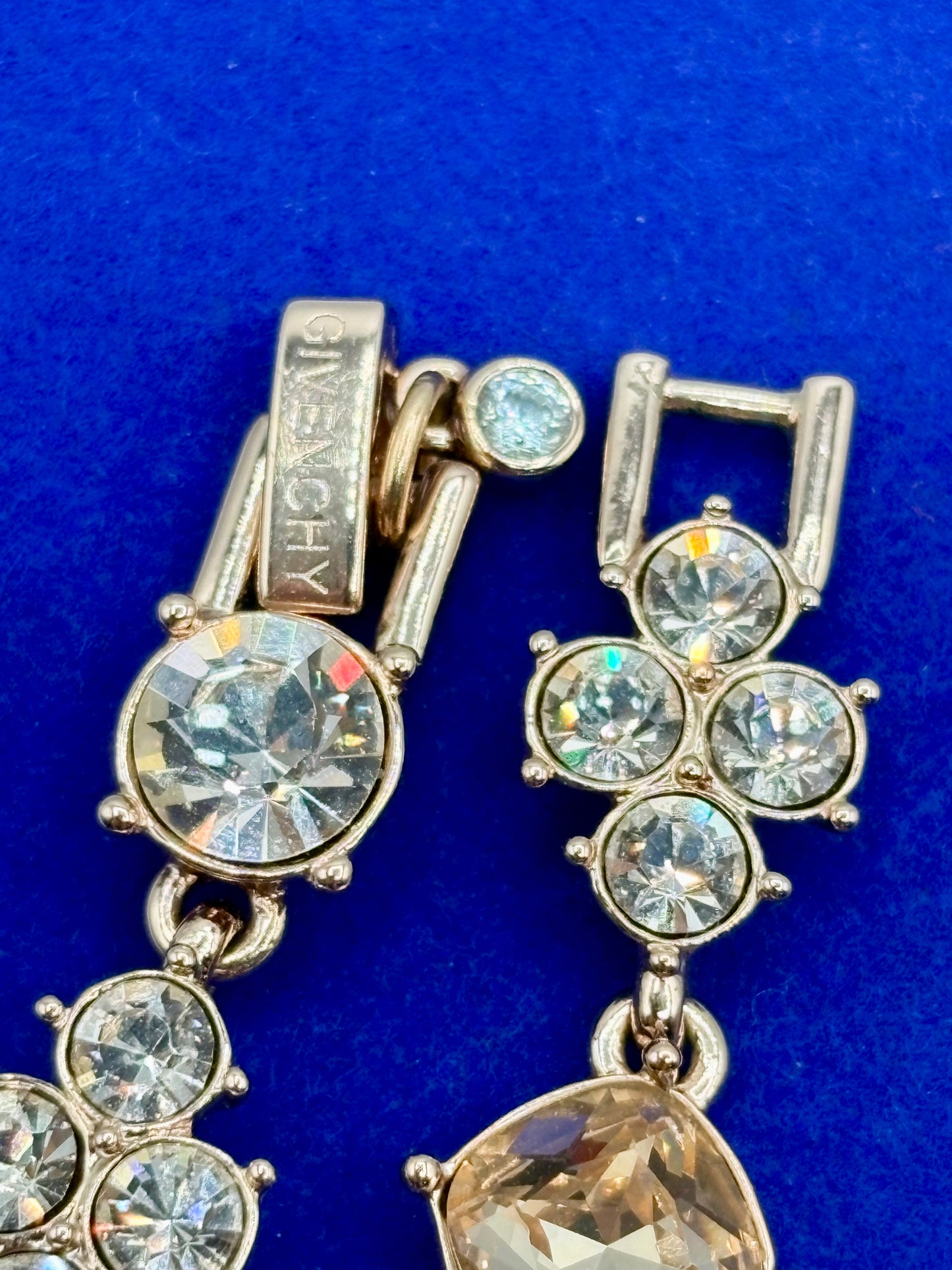 Givenchy Rose Gold Tone Crystal Bracelet
