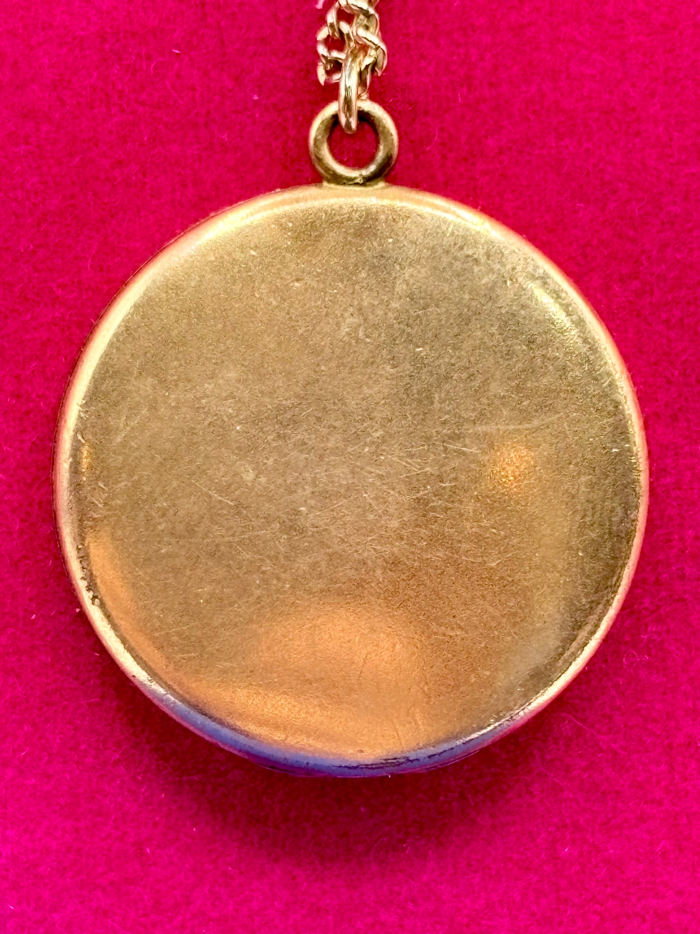 Vintage Victorian Engraved Locket Necklace