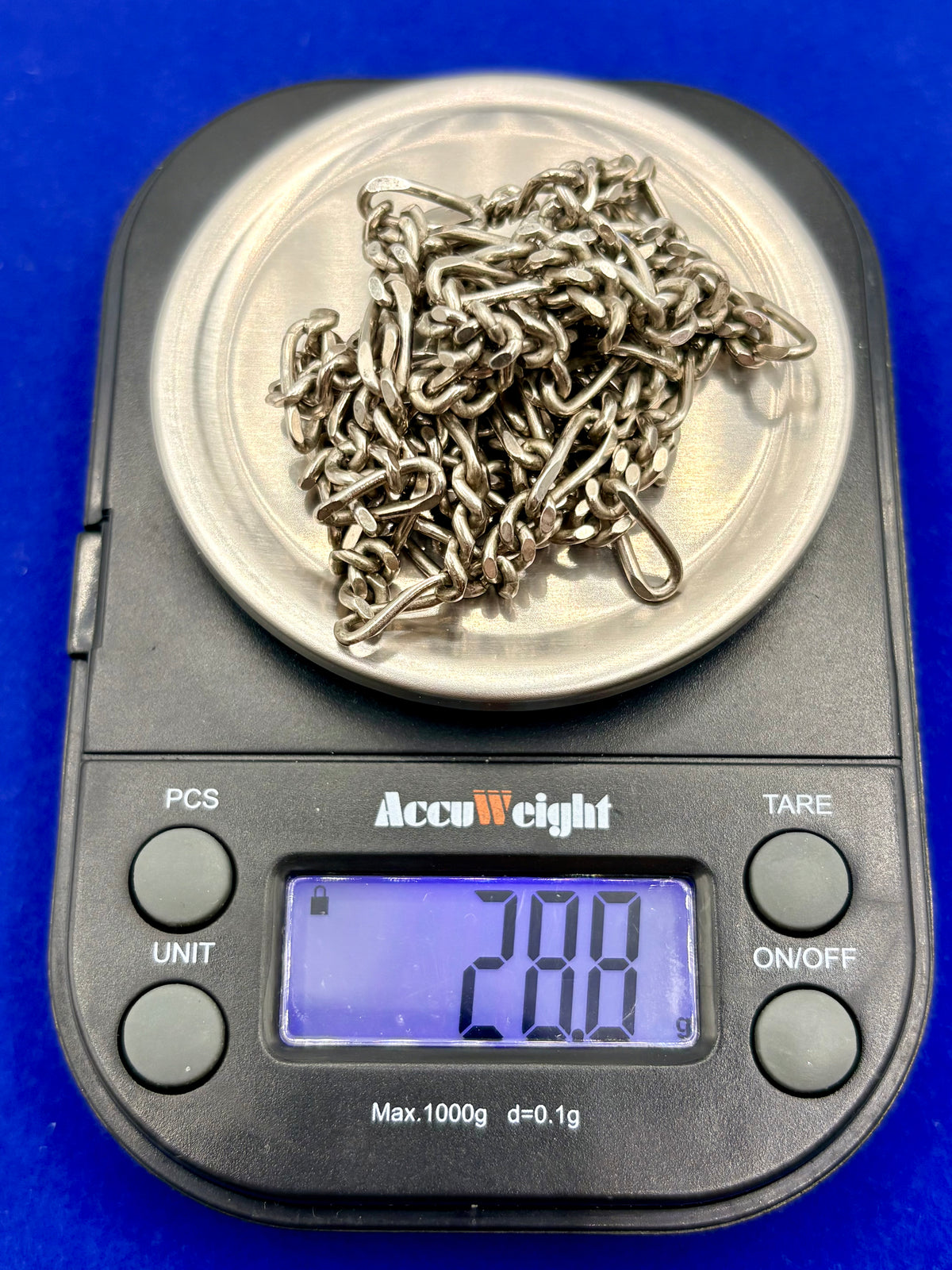 Sterling Silver Italian Figaro Chain