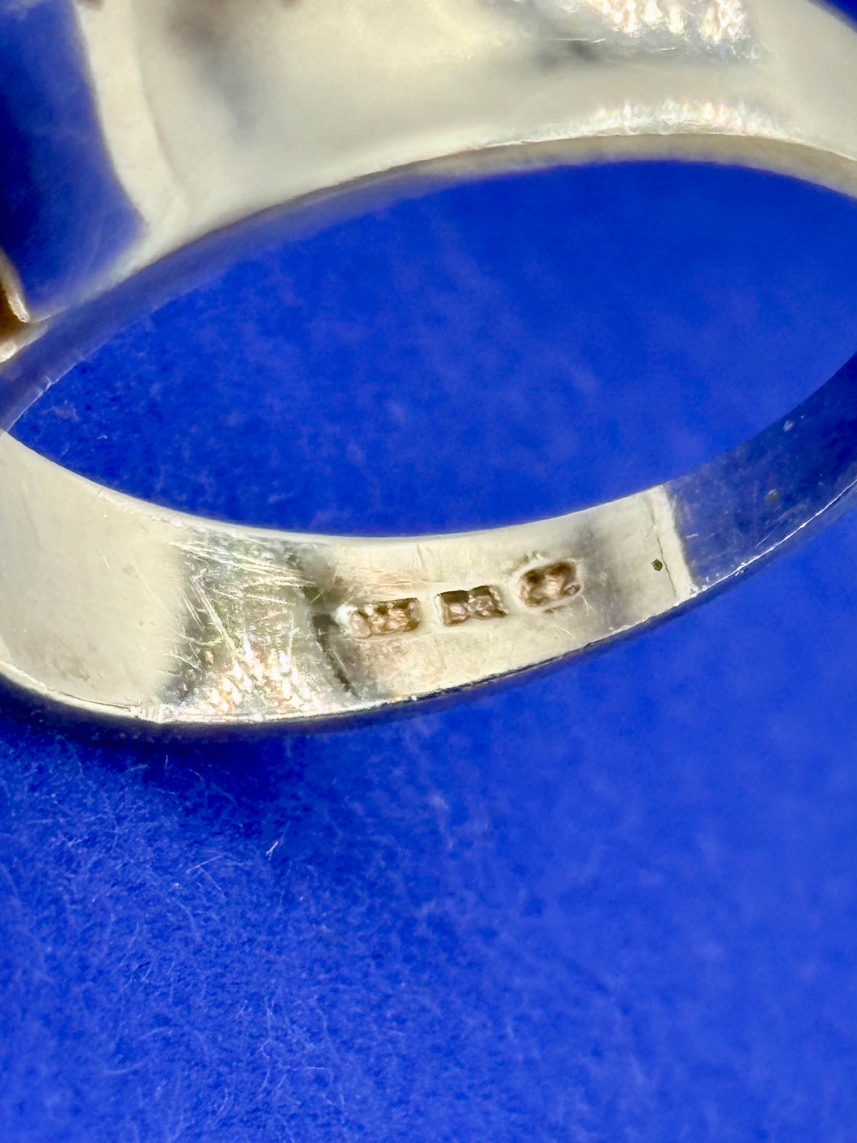 Sterling Silver Solitaire Style CZ Ring