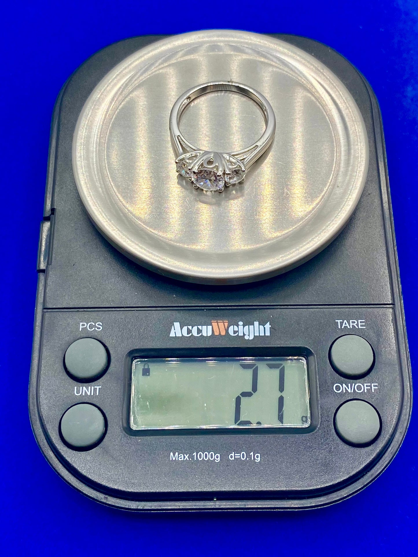 Sterling Silver CZ Ring