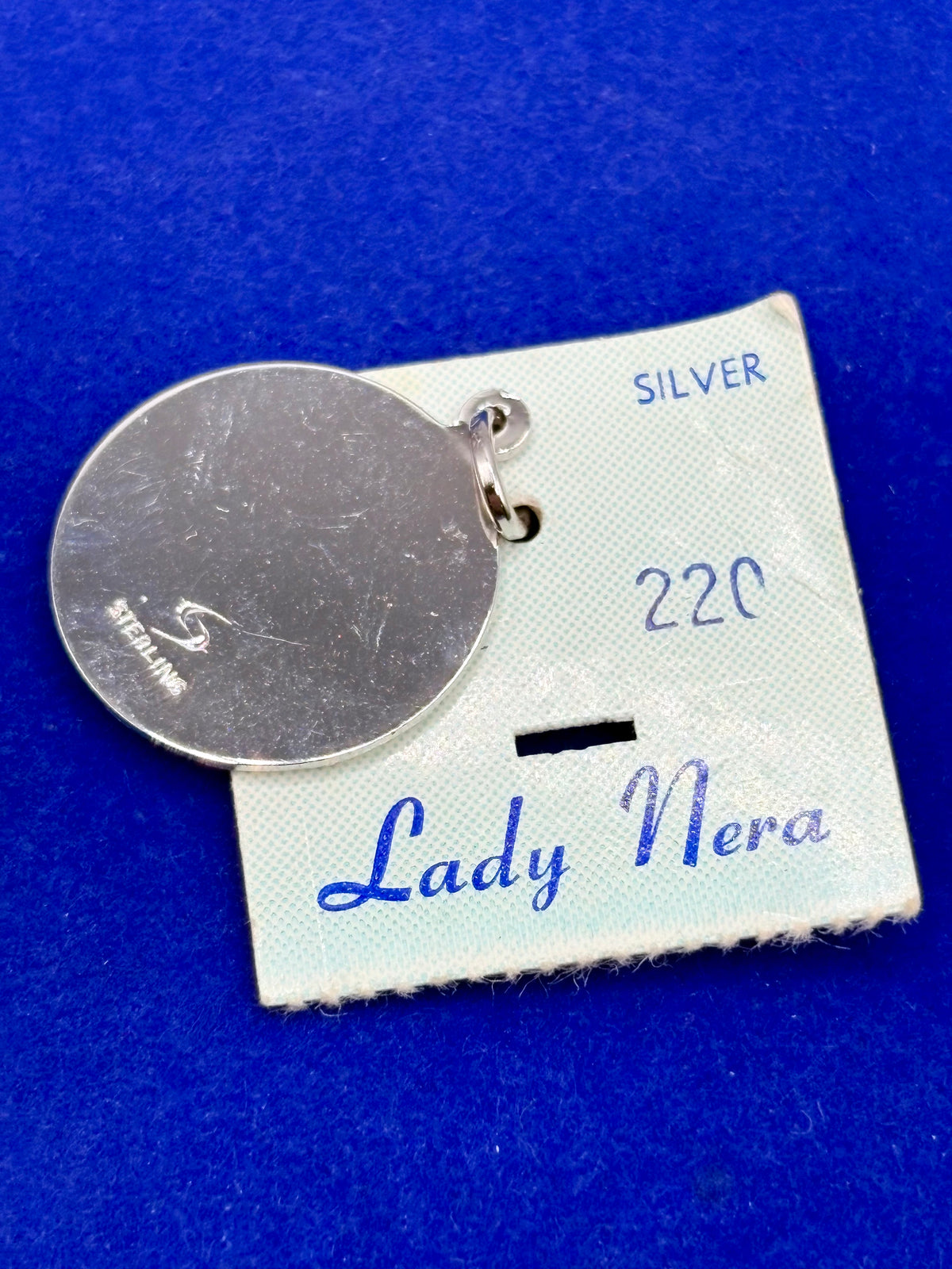 Vintage Sterling Silver Happy Birthday Charm NWT