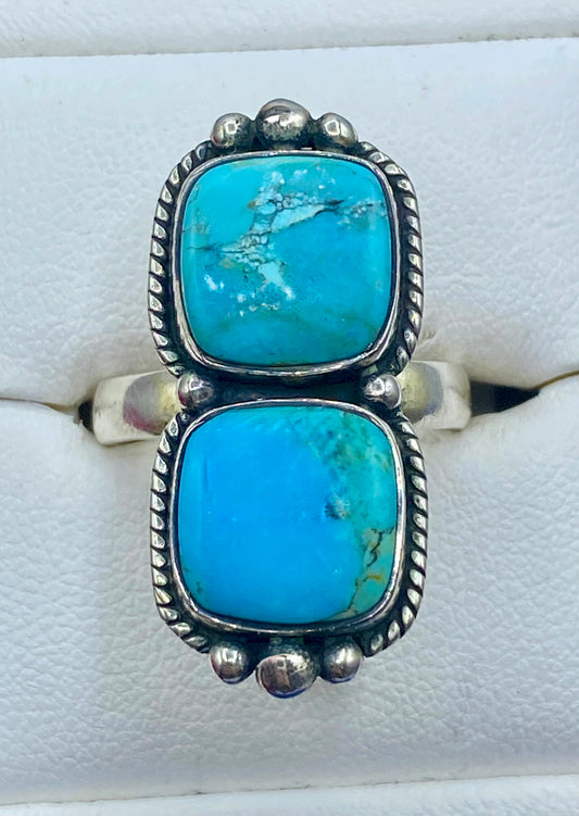 Sterling Silver Southwestern Turquoise Ring