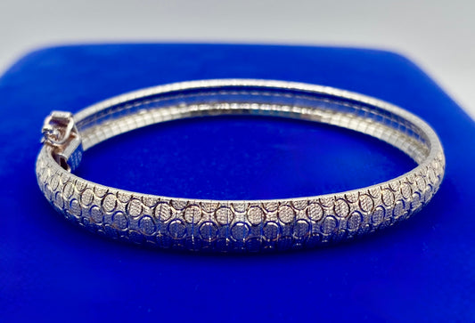 Sterling Silver IBB Mesh Style Bracelet