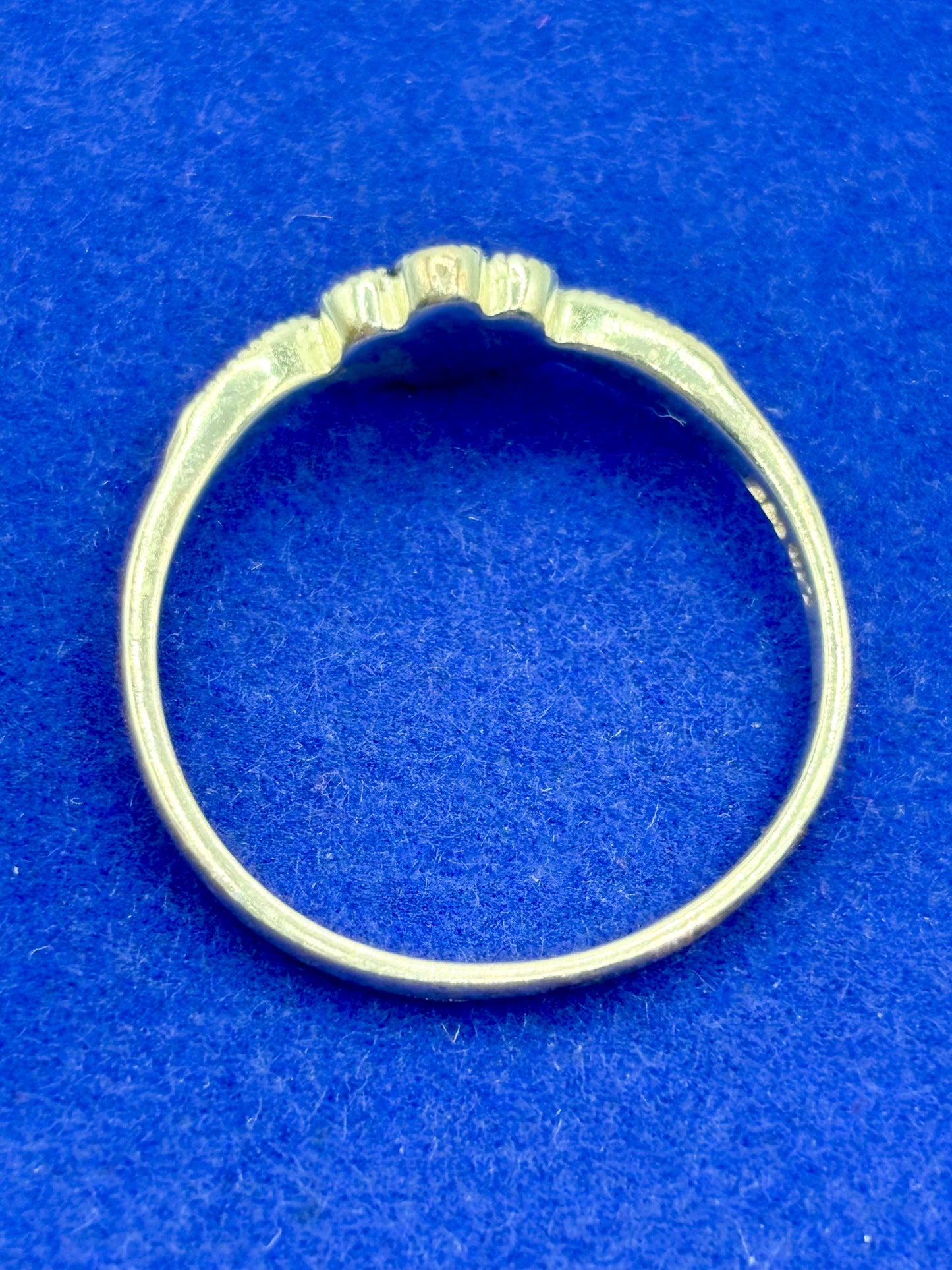 Sterling Silver Dainty Marcasite Floral Ring