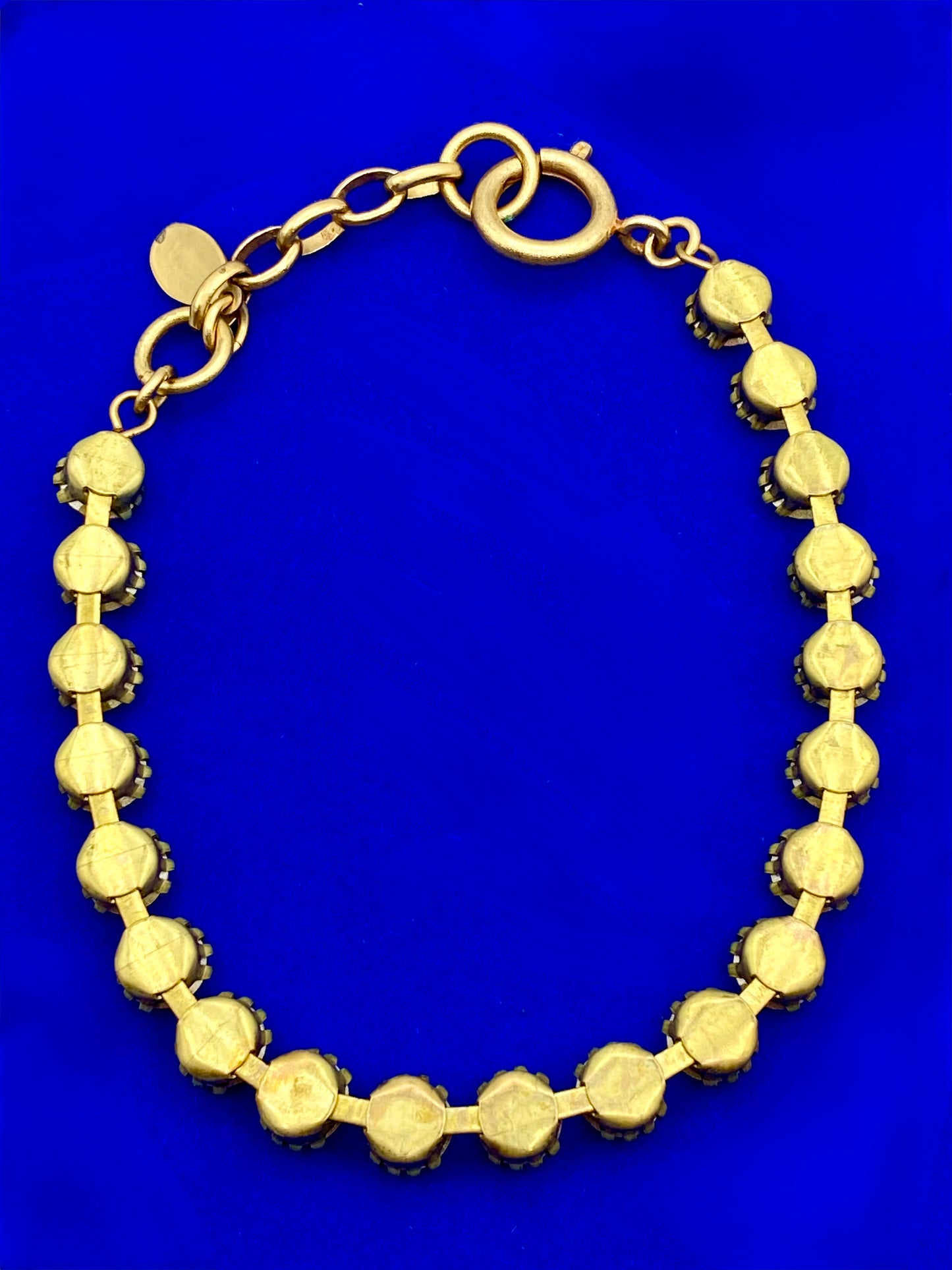 Cathrine Popesco Pink Rhinestone Bracelet