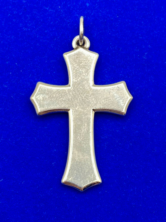 Sterling Silver James Avery Beleved Clechee Cross Pendant
