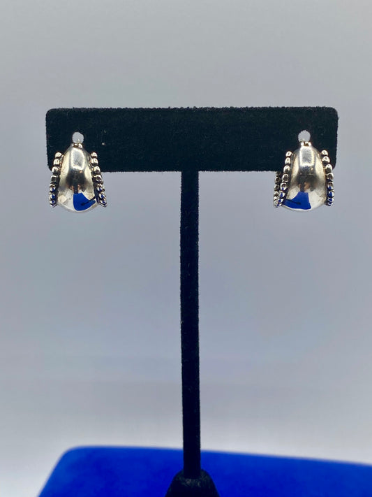 Sterling Silver Small Hoop Earrings