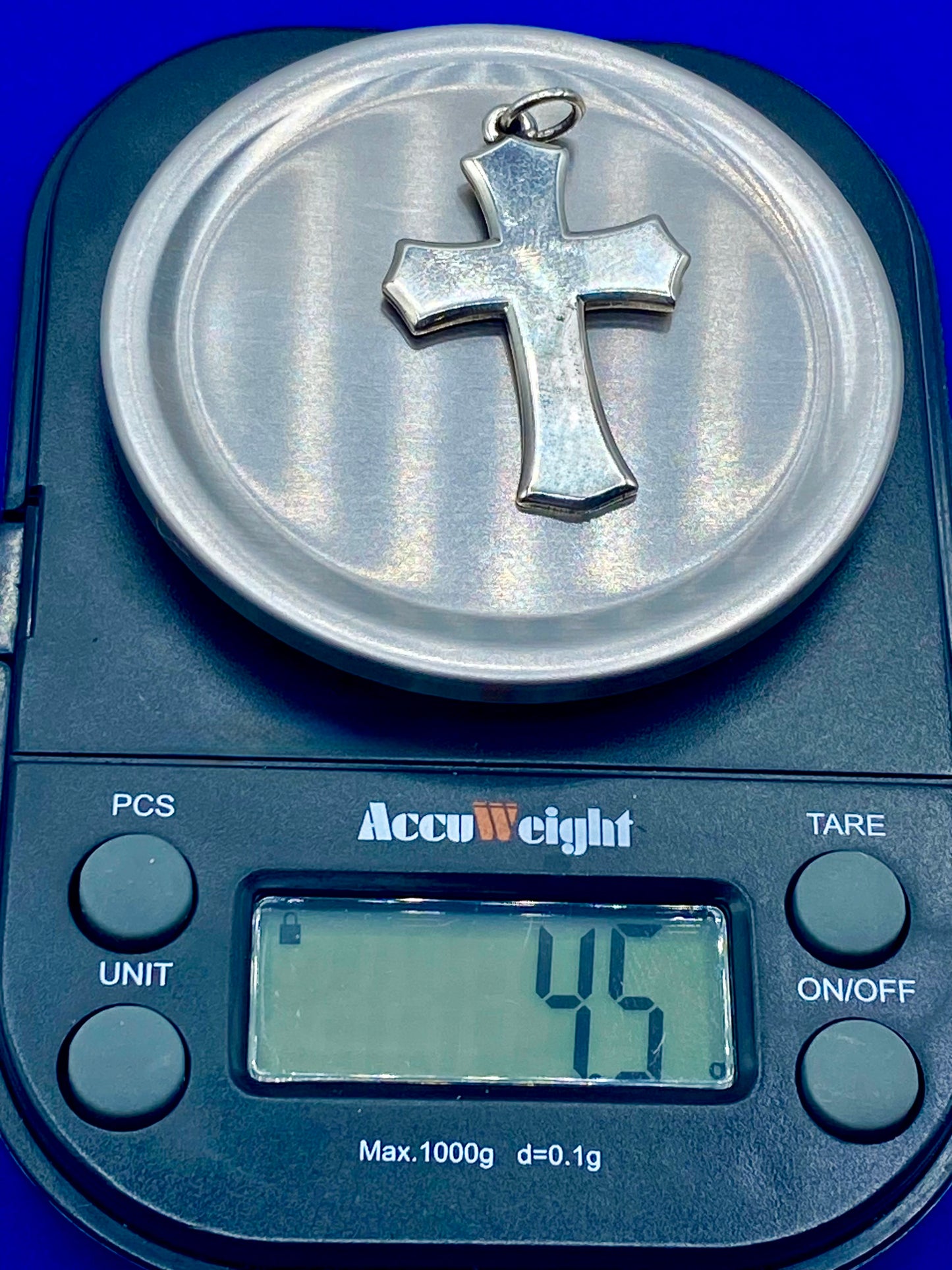 Sterling Silver James Avery Beleved Clechee Cross Pendant
