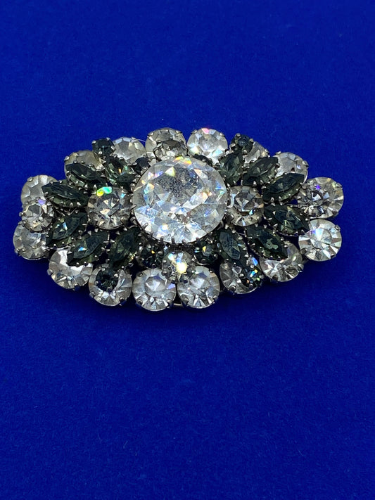 Vintage Austria Rhinestone Brooch