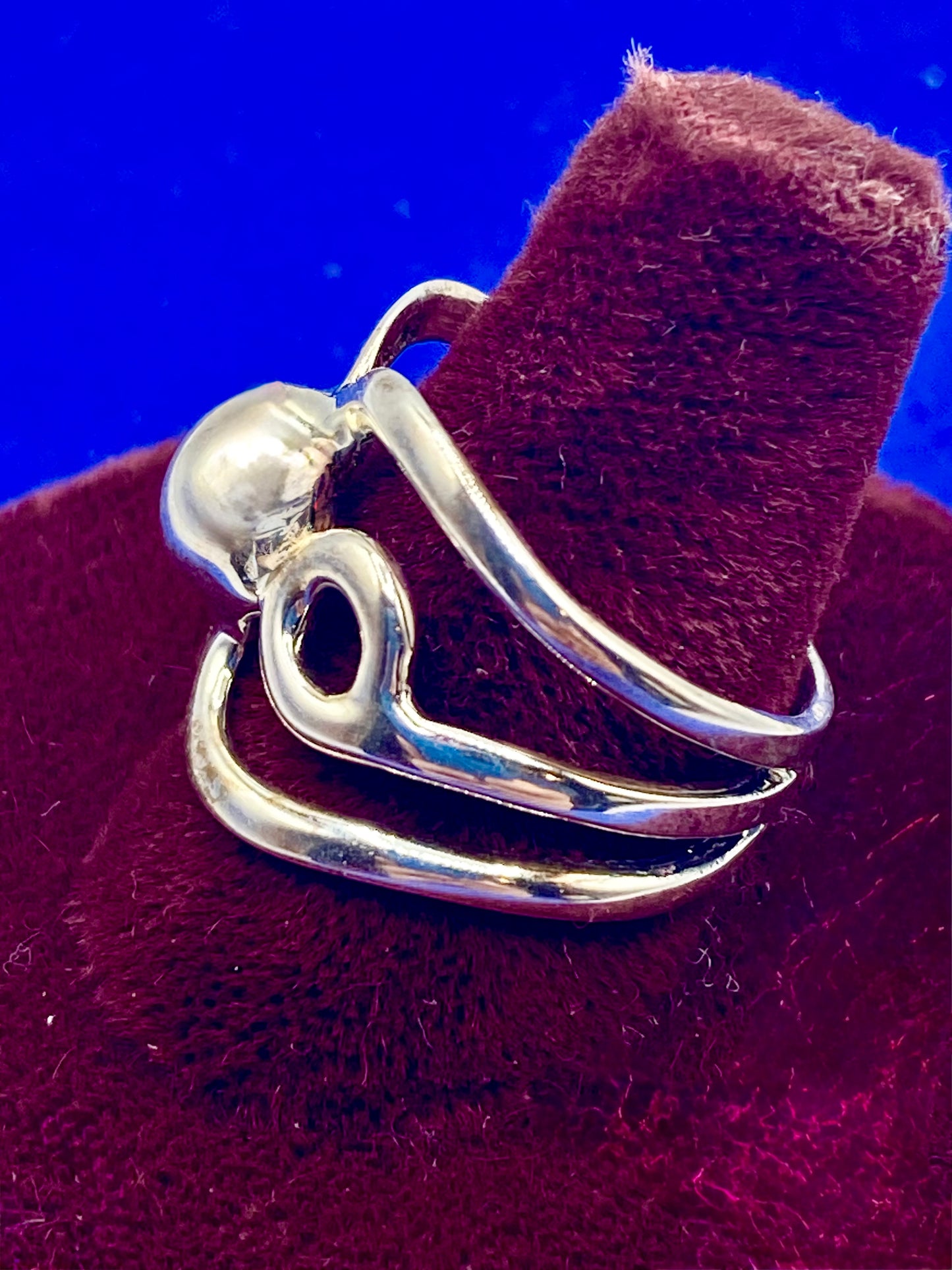 Sterling Silver ATI Mexico Circle Ring