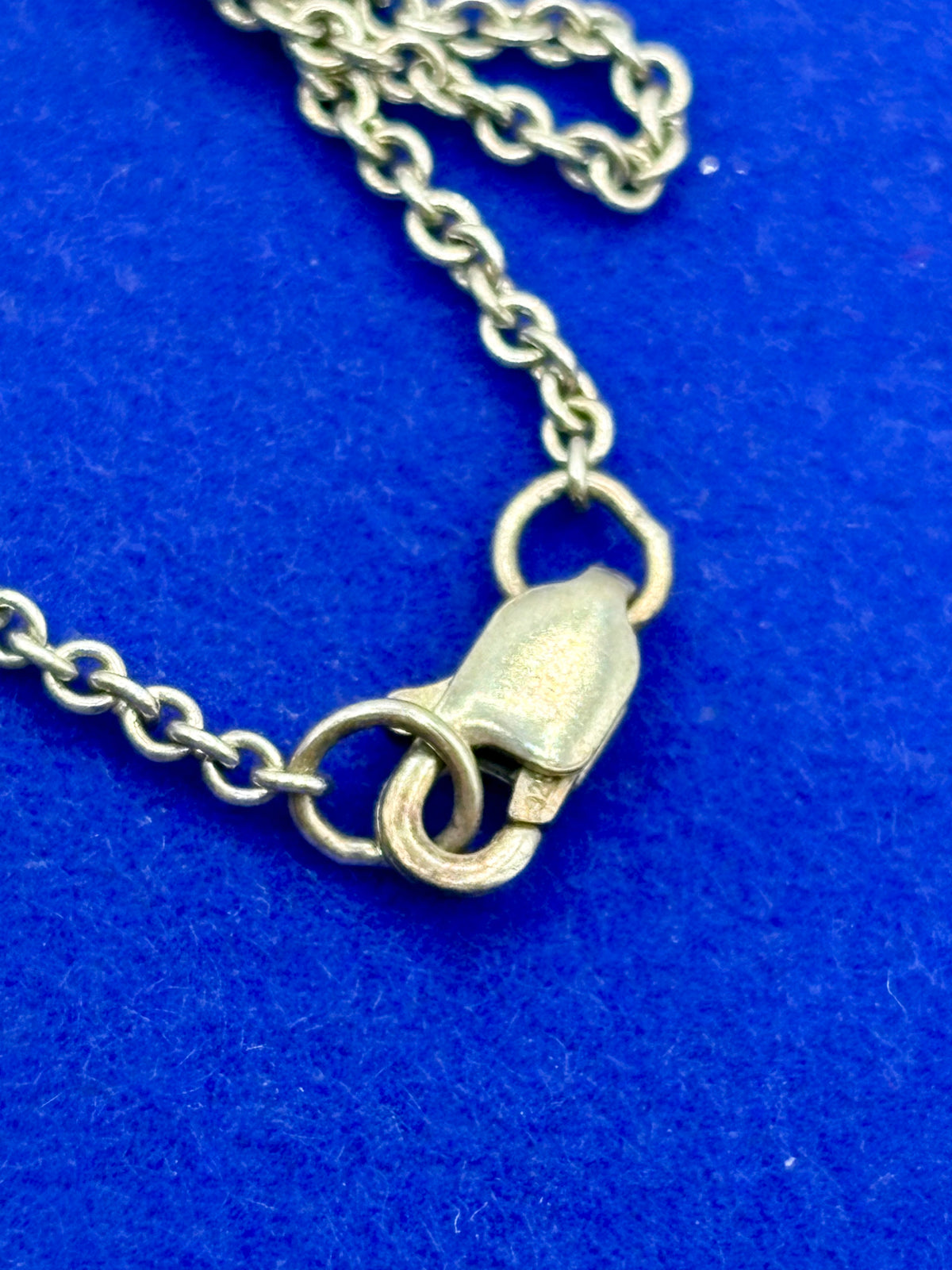 Sterling Silver Triple CZ Necklace