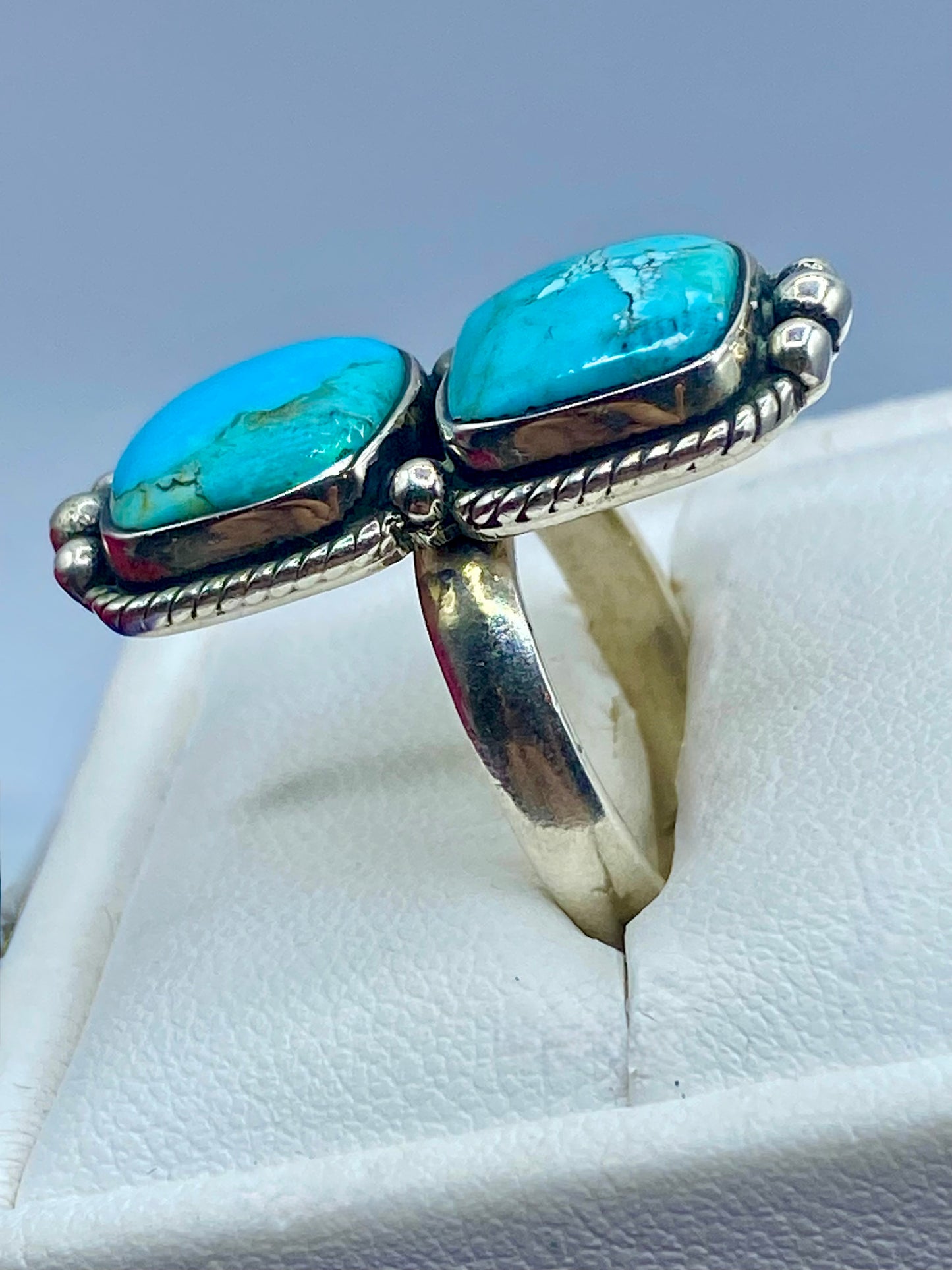 Sterling Silver Southwestern Turquoise Ring