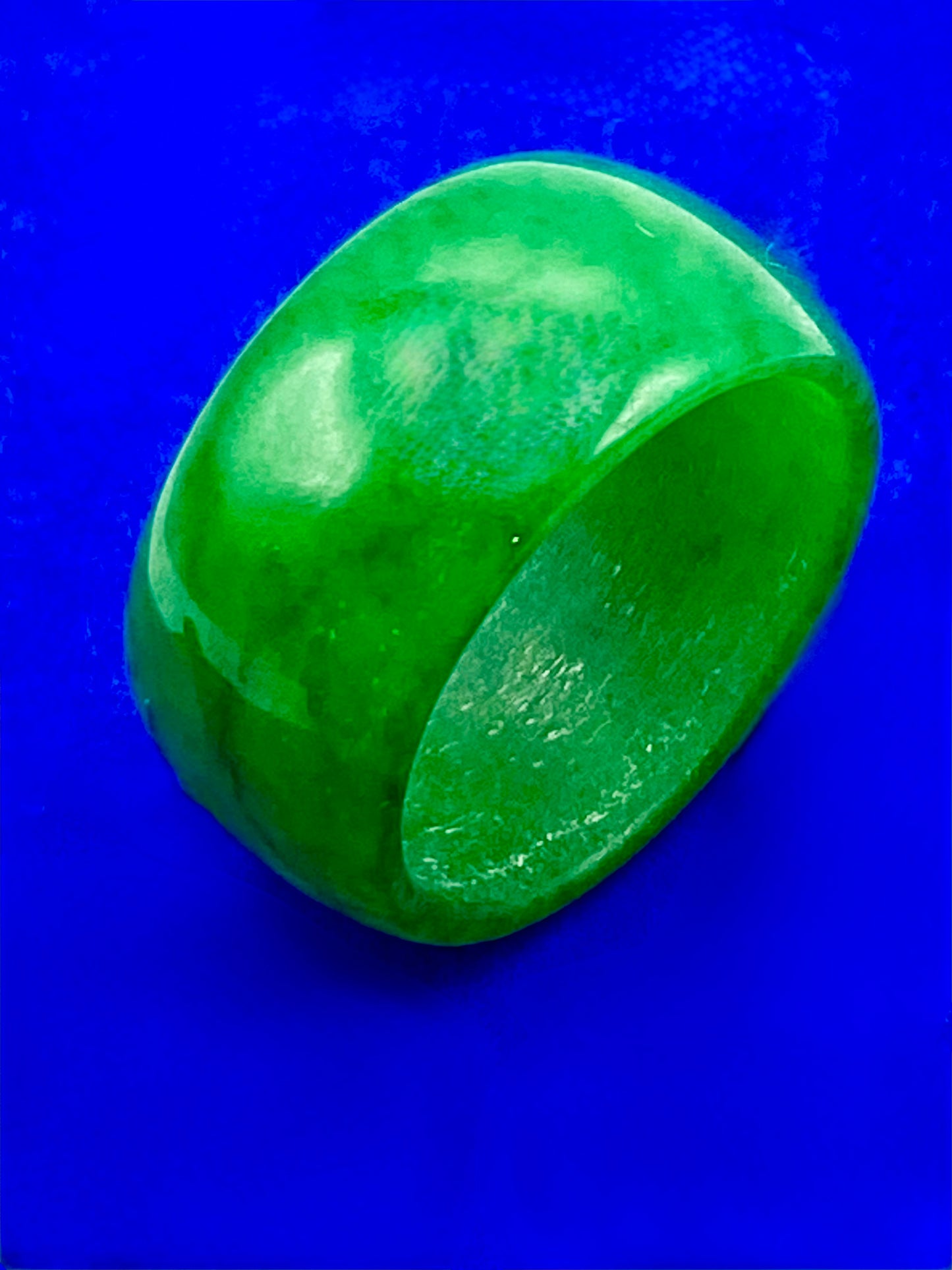 Green Jadeite Ring