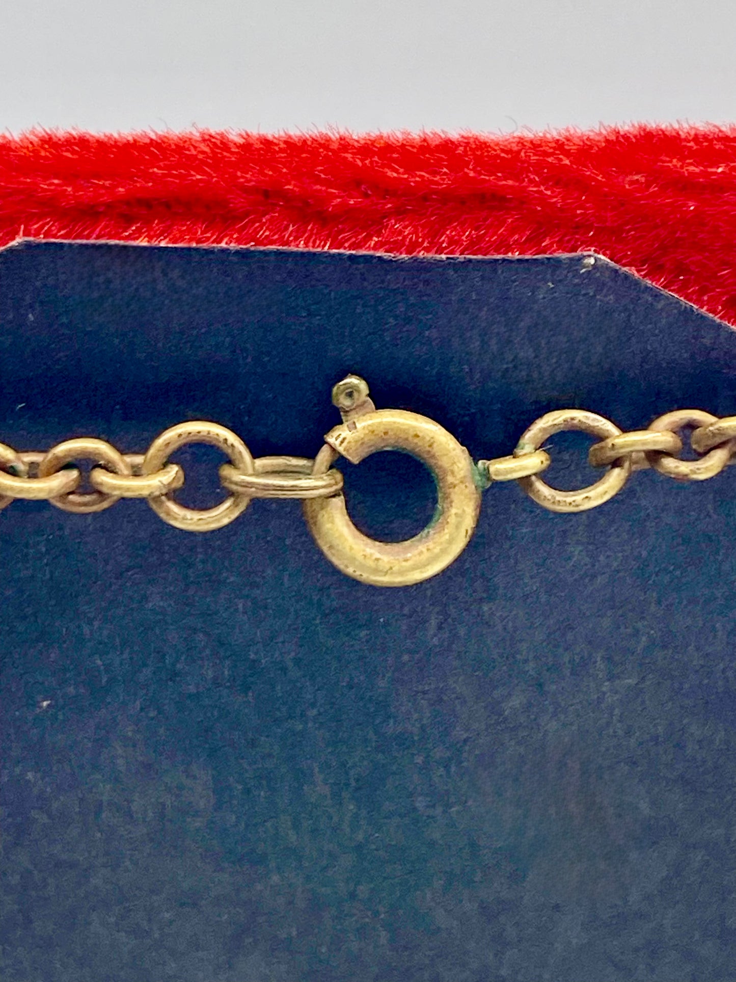 Vintage Victorian Gold Stone Necklace