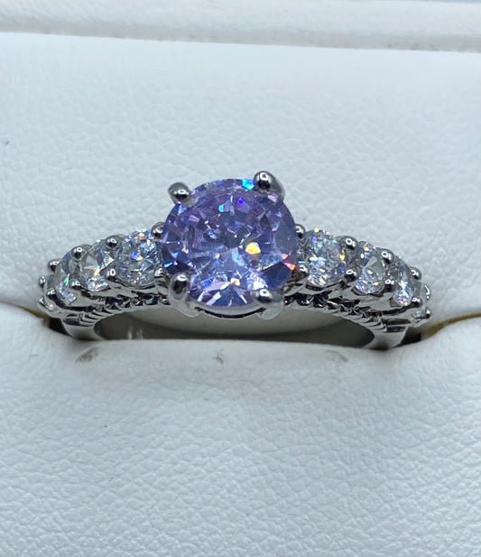 “JS” Glass Ring