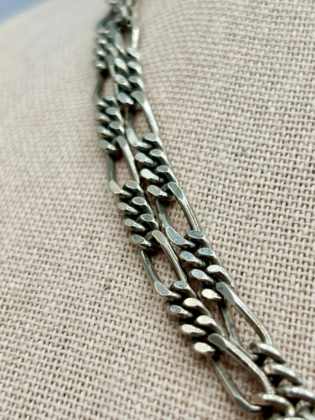 Sterling Silver Italian Figaro Chain