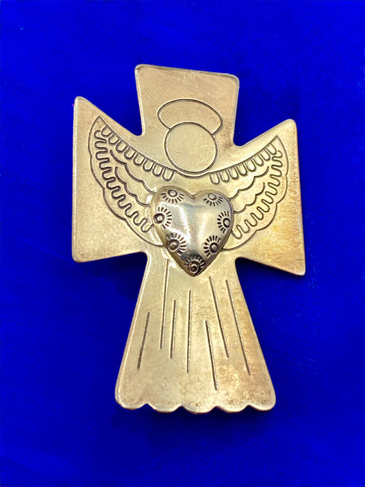 Sterling Silver Carolyn Pollack Relios Angel Brooch