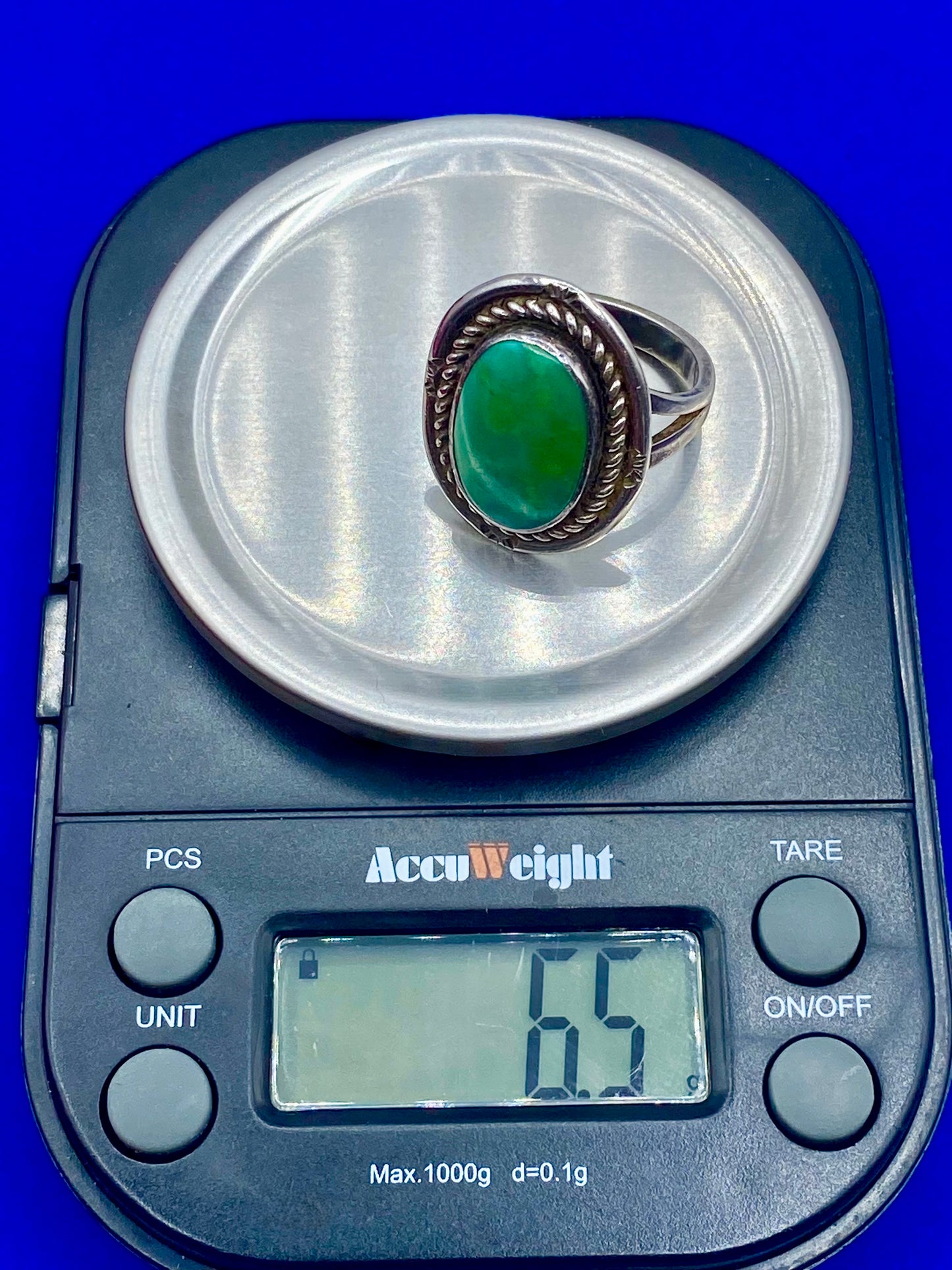 Sterling Silver Southwestern Turquoise Ring